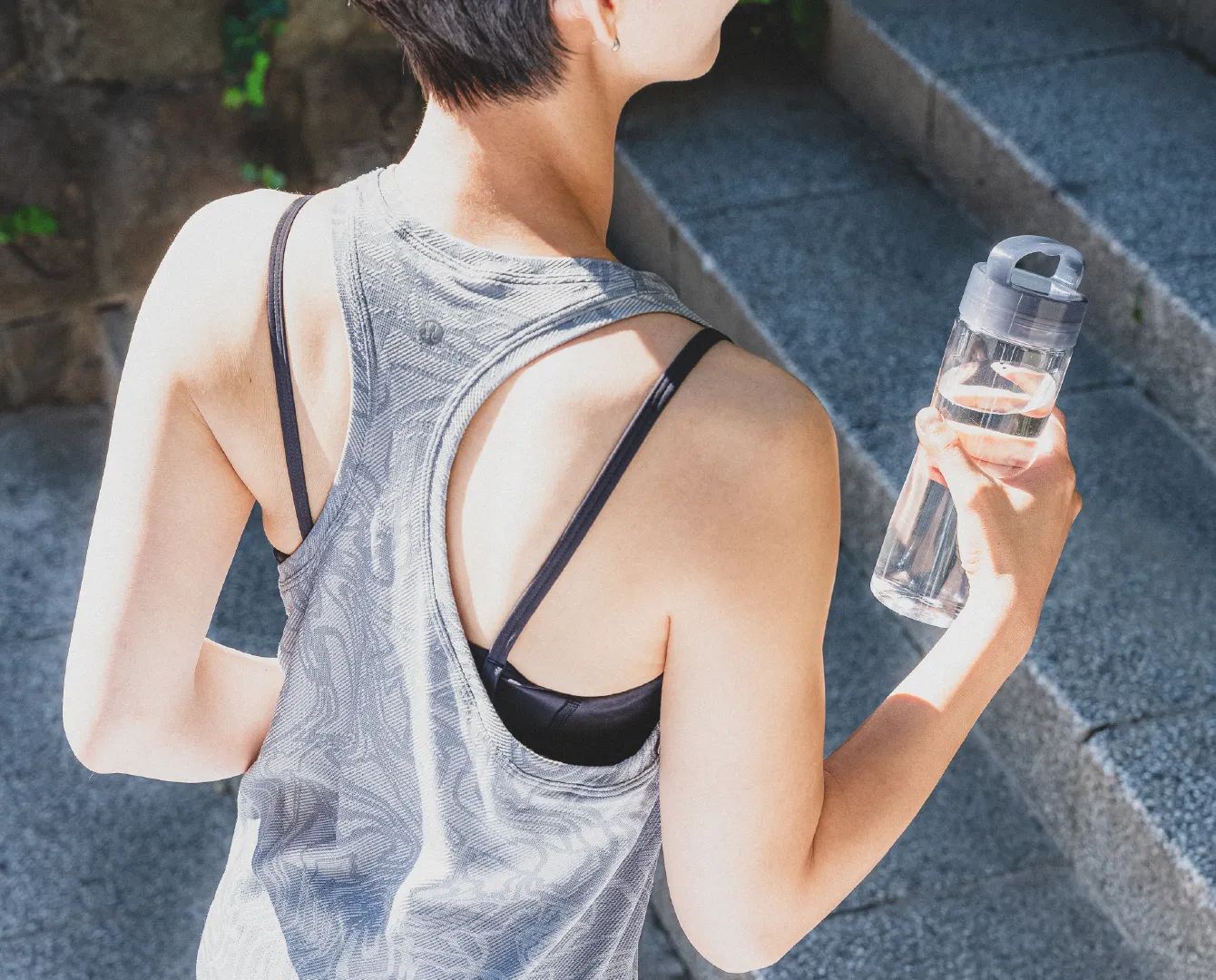 NANOBULE SHAKING BOTTLE ランニング時に